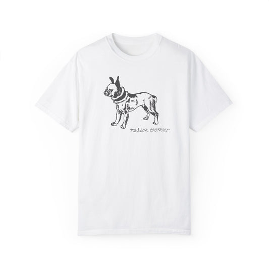 Vintage French Bulldog Illustration Graphic T-Shirt